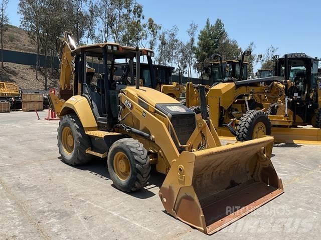 CAT 420 لوادر ذات جرافات عكسية