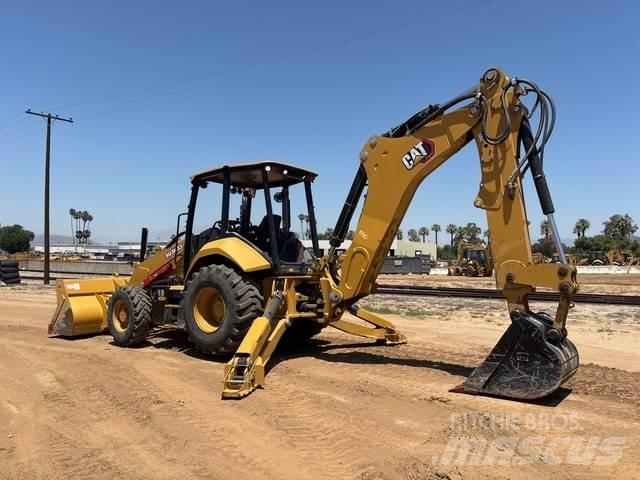 CAT 450 لوادر ذات جرافات عكسية