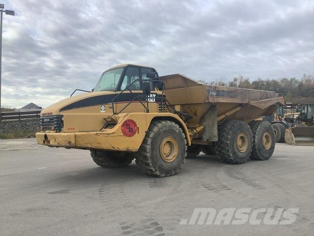 CAT 740 ساحبات مفصلية