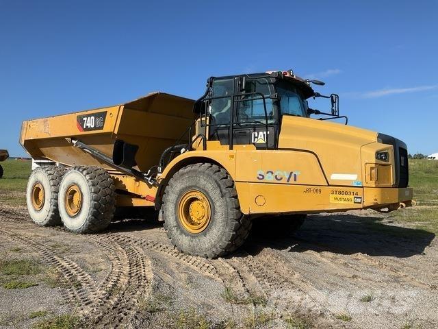CAT 740GC ساحبات مفصلية