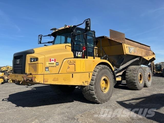 CAT 745 ساحبات مفصلية