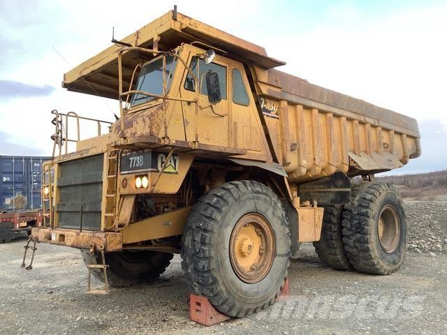 CAT 773B ساحبات مفصلية