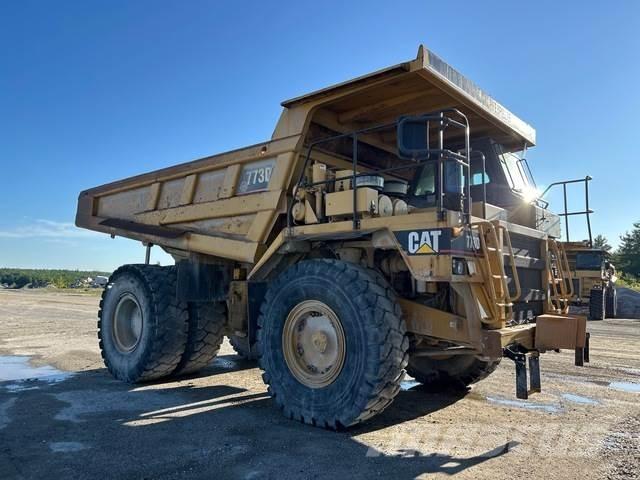 CAT 773D ساحبات مفصلية