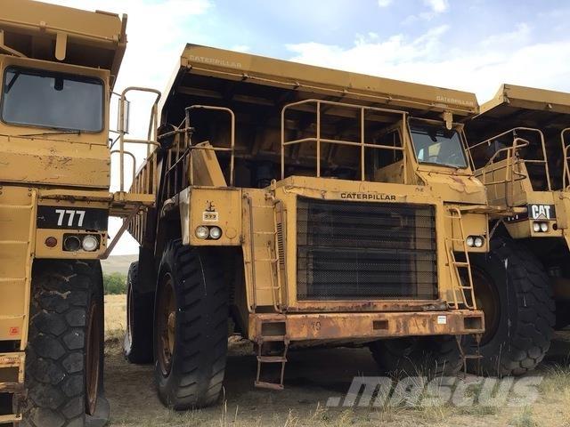 CAT 777 ساحبات مفصلية