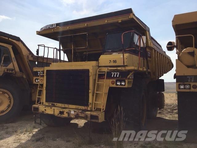CAT 777 ساحبات مفصلية