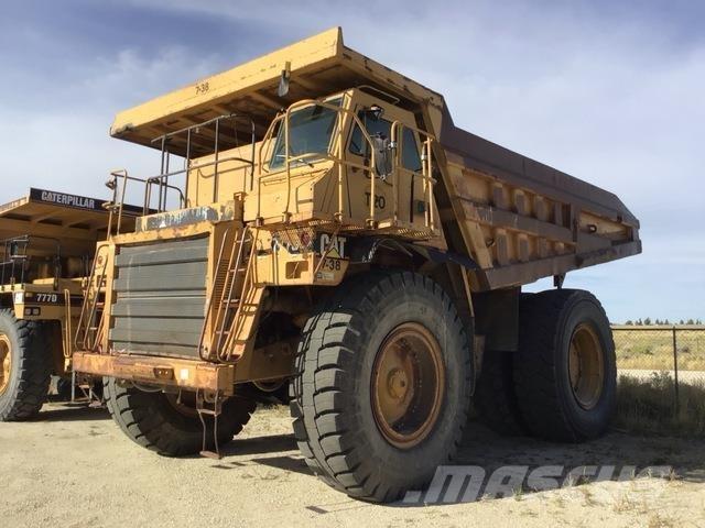 CAT 777C ساحبات مفصلية