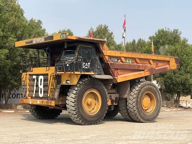 CAT 777D ساحبات مفصلية
