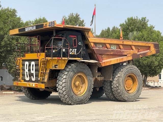 CAT 777D ساحبات مفصلية