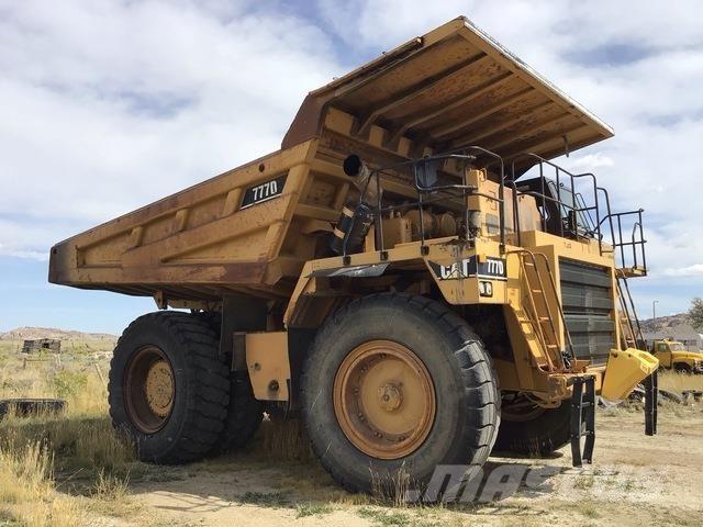 CAT 777D ساحبات مفصلية