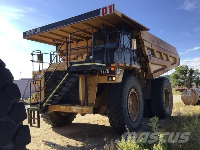 CAT 777D ساحبات مفصلية