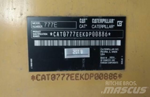 CAT 777E ساحبات مفصلية