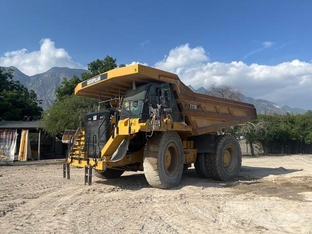 CAT 777G ساحبات مفصلية