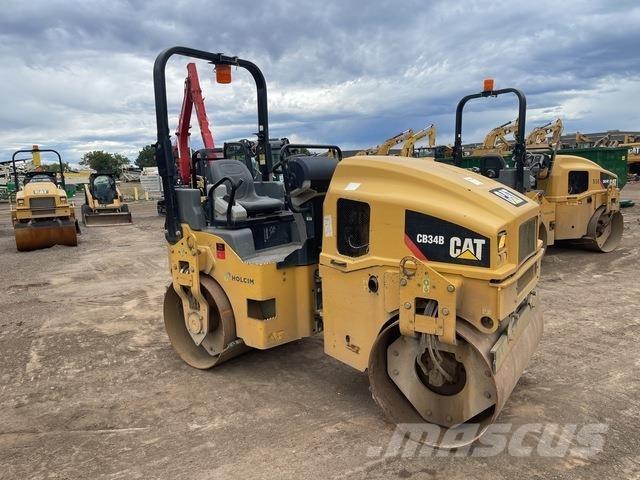 CAT CB34B مداحل ثنائية الاسطوانة
