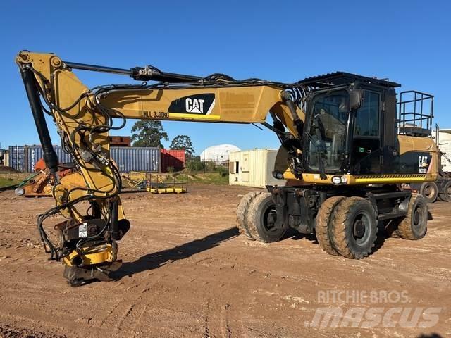 CAT M316D حفارات بعجل