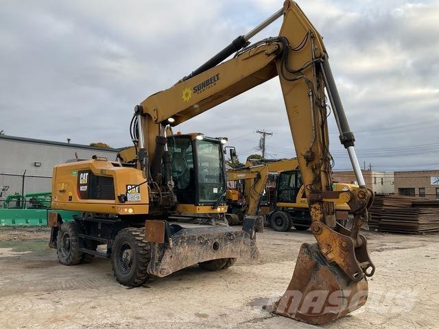 CAT M322F حفارات بعجل