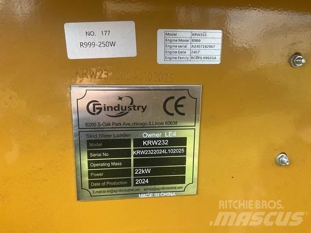 CFG KRW232 لوادر انزلاقية التوجيه