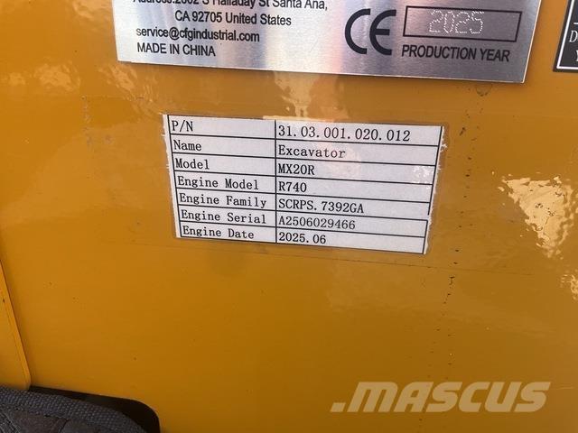 CFG MX20R حفارات زحافة