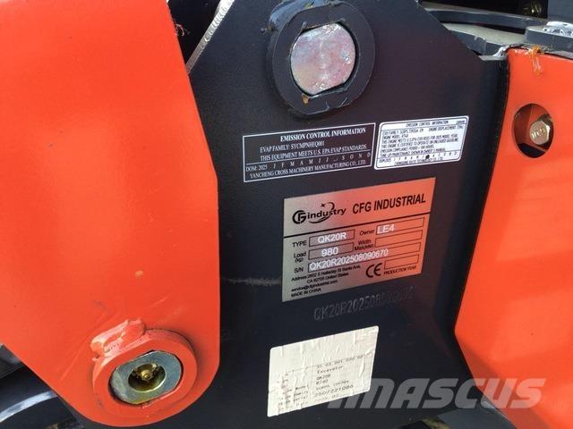 CFG QK20R حفارات زحافة