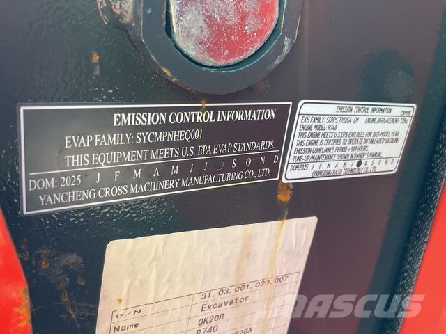 CFG QK20R حفارات زحافة