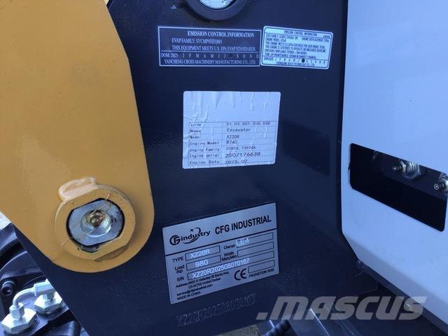 CFG XZ20R حفارات زحافة