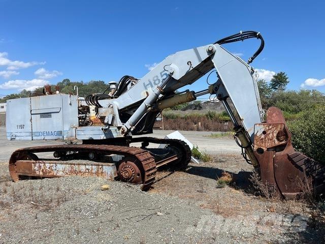 Demag H85 حفارات يجاروف أمامي
