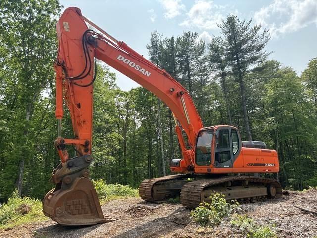 Doosan DX420LC حفارات زحافة