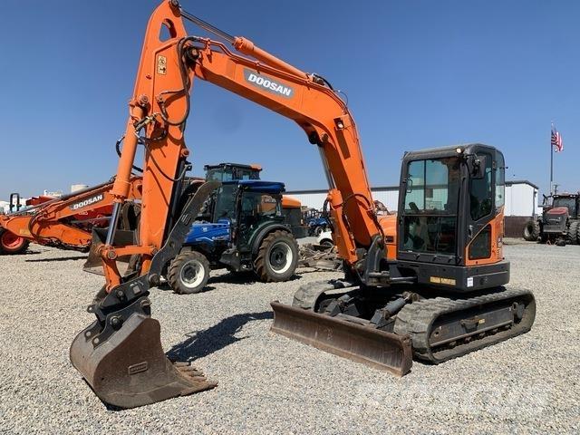 Doosan DX85R-3 حفارات زحافة