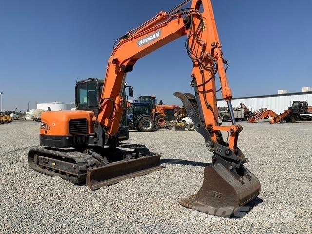 Doosan DX85R-3 حفارات زحافة
