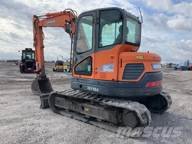 Doosan DX85R-3 حفارات زحافة