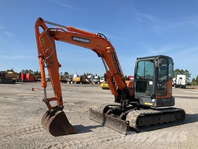 Doosan DX85R-3 حفارات زحافة
