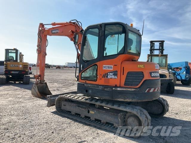 Doosan DX85R-3 حفارات زحافة