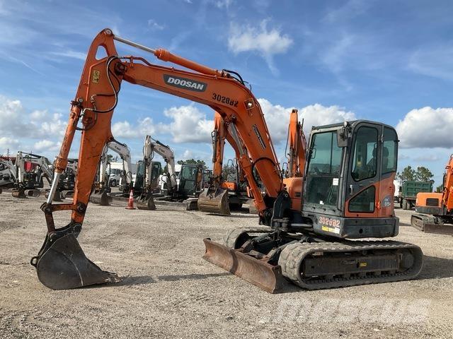 Doosan DX85R-3 حفارات زحافة