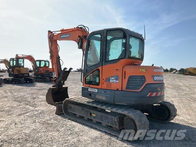 Doosan DX85R-3 حفارات زحافة
