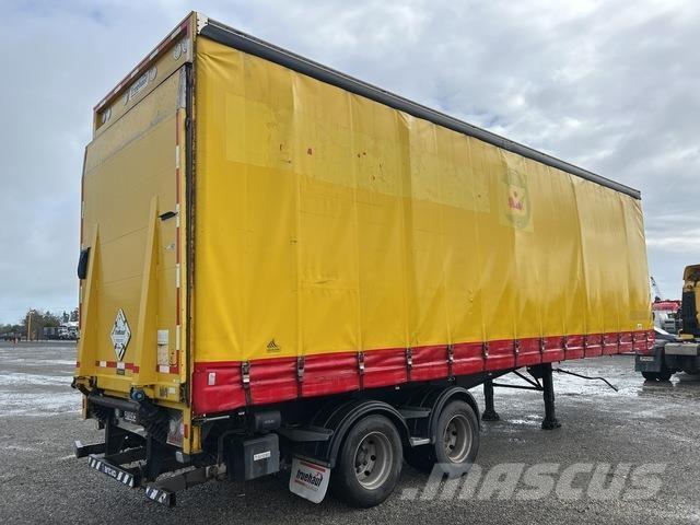 Fruehauf FBC مقطورات بغطاء جانبي