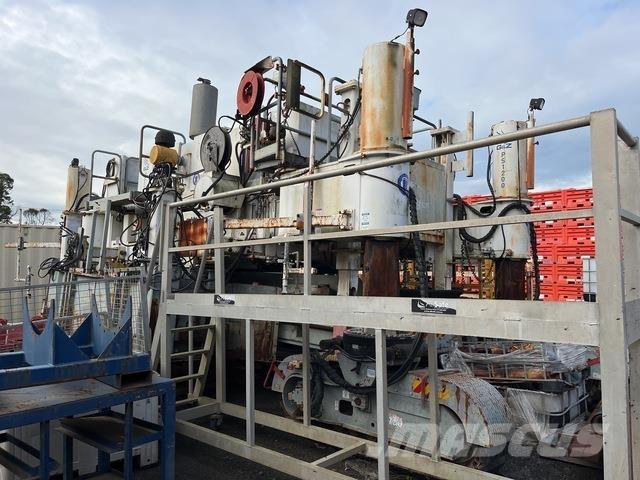  G & Z PS1200 معدات الرصف الخرساني