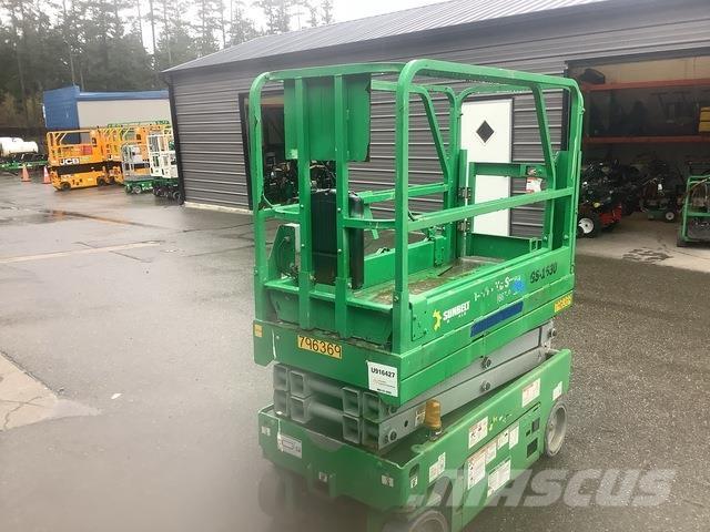 Genie GS-1530 رافعات مقصية الشكل