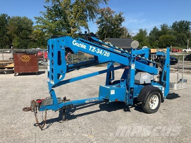 Genie TZ-34 المنصات الهوائية المثبتة على مقطورة