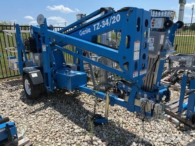 Genie TZ-34/20 المنصات الهوائية المثبتة على مقطورة