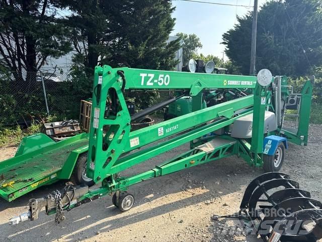 Genie TZ-50 المنصات الهوائية المثبتة على مقطورة