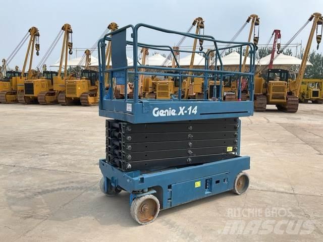 Genie X14 رافعات مقصية الشكل