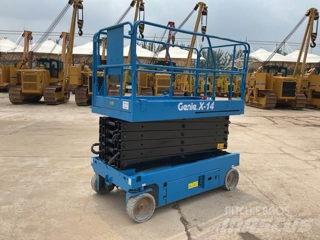 Genie X14 رافعات مقصية الشكل
