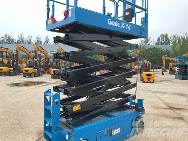 Genie X14 رافعات مقصية الشكل