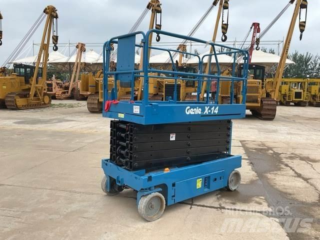 Genie X14 رافعات مقصية الشكل