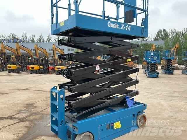 Genie X14 رافعات مقصية الشكل