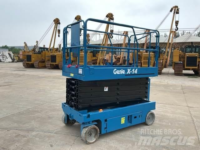 Genie X14 رافعات مقصية الشكل