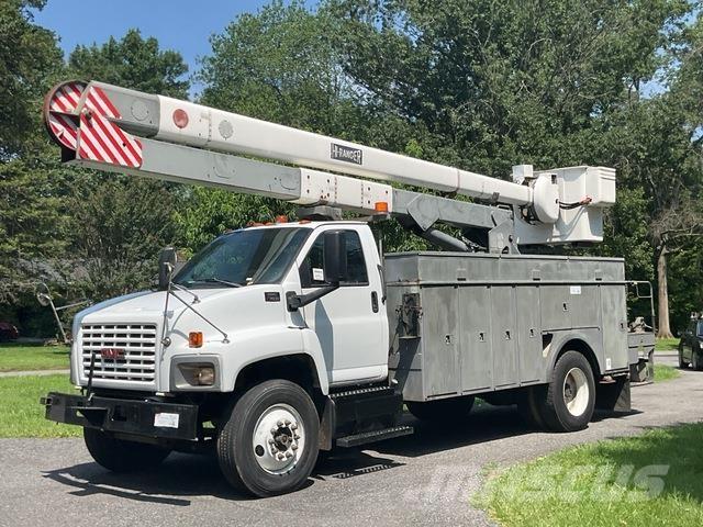 GMC C7500 المنصات الهوائية المثبتة على شاحنة