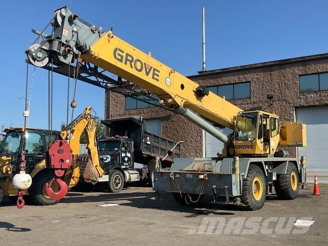 Grove RT600E رافعات الطرق الوعرة