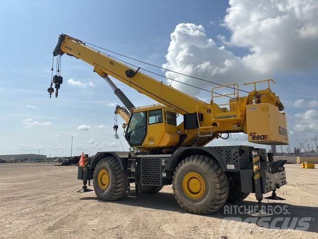 Grove RT880E رافعات الطرق الوعرة