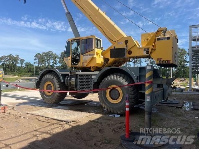 Grove RT880E رافعات الطرق الوعرة