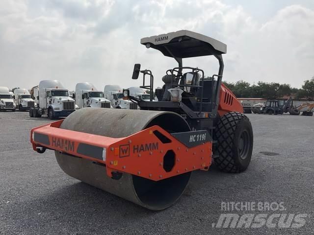 Hamm HC119i مداحل أحادية الأسطوانة